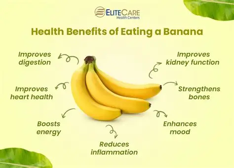 Health benefits of banana