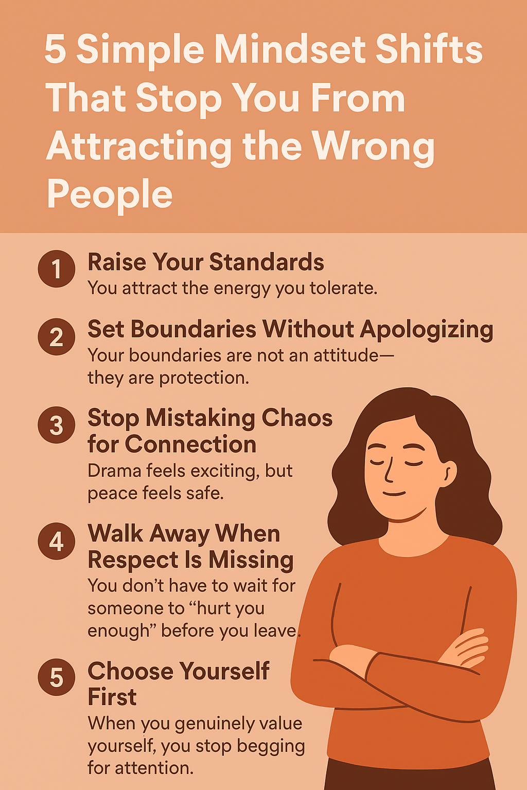 5 WAYS TO STOP ATTRACTING THE WRONG PEOPLE