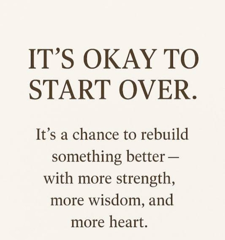 The Beauty of Starting Over: Why Every Day Is a New Chance